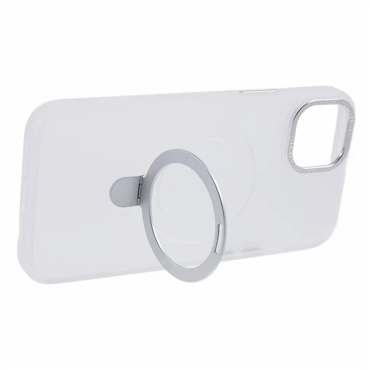 PC+TPU Cover for iPhone 15 Case Compatible with MagSafe Kickstand Phone Case