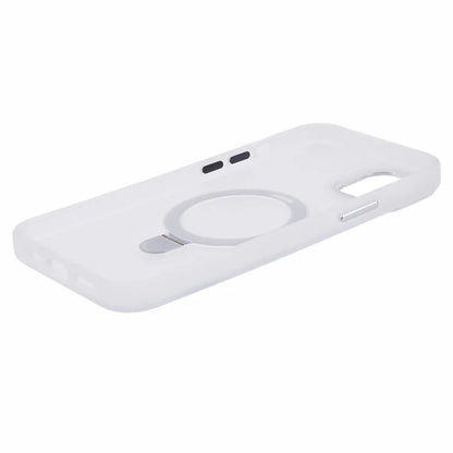 PC+TPU Cover for iPhone 15 Case Compatible with MagSafe Kickstand Phone Case
