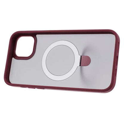 PC+TPU Cover for iPhone 15 Case Compatible with MagSafe Kickstand Phone Case
