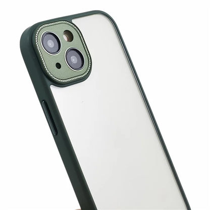 Anti-Drop TPU+PC Cover for iPhone 15 Plus Slim Case Shockproof Phone Cover