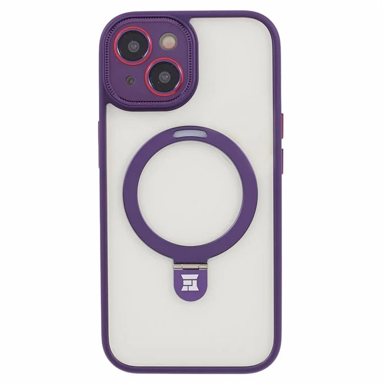 For iPhone 15 Plus Case Compatible with MagSafe Shockproof PC+TPU Phone Cover