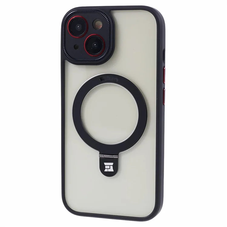 For iPhone 15 Plus Case Compatible with MagSafe Shockproof PC+TPU Phone Cover