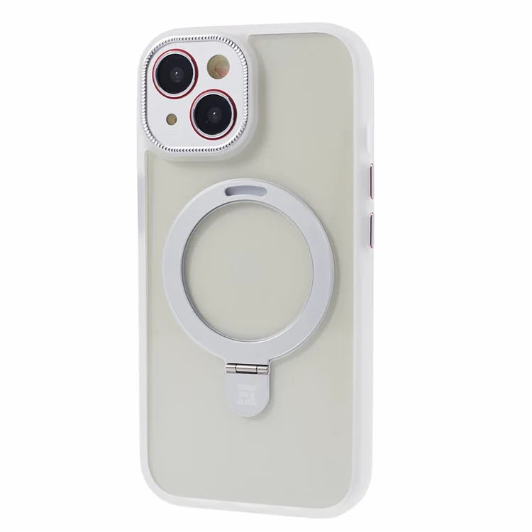 For iPhone 15 Plus Case Compatible with MagSafe Shockproof PC+TPU Phone Cover