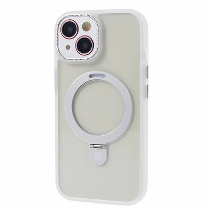 For iPhone 15 Plus Case Compatible with MagSafe Shockproof PC+TPU Phone Cover