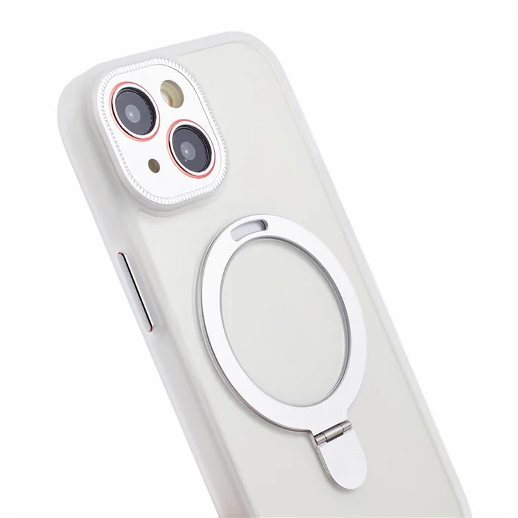 For iPhone 15 Plus Case Compatible with MagSafe Shockproof PC+TPU Phone Cover