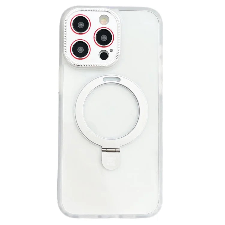 Magnetic Cover for iPhone 15 Pro Case Compatible with MagSafe PC+TPU Phone Case