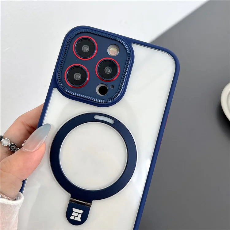 Magnetic Cover for iPhone 15 Pro Case Compatible with MagSafe PC+TPU Phone Case