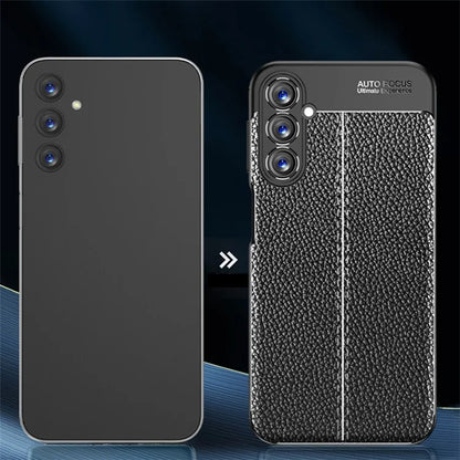 For Samsung Galaxy A05s 4G Case Litchi Texture Flexible TPU Anti-scratch Phone Cover