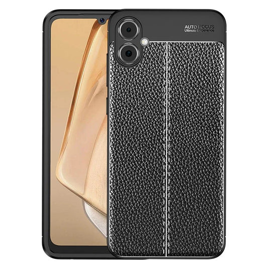 For Samsung Galaxy A05 4G Case Litchi Texture Anti-scratch TPU Mobile Phone Cover