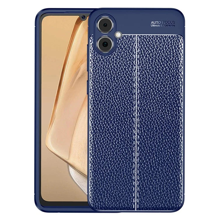 For Samsung Galaxy A05 4G Case Litchi Texture Anti-scratch TPU Mobile Phone Cover