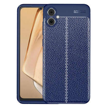 For Samsung Galaxy A05 4G Case Litchi Texture Anti-scratch TPU Mobile Phone Cover