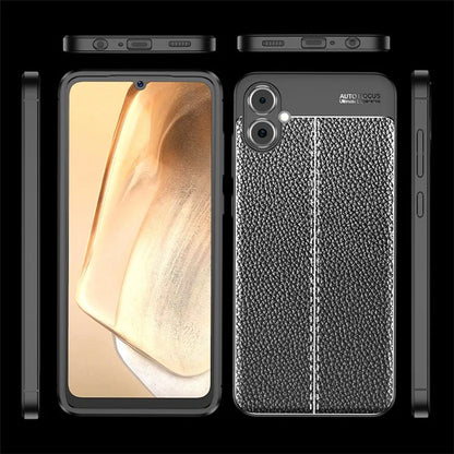 For Samsung Galaxy A05 4G Case Litchi Texture Anti-scratch TPU Mobile Phone Cover