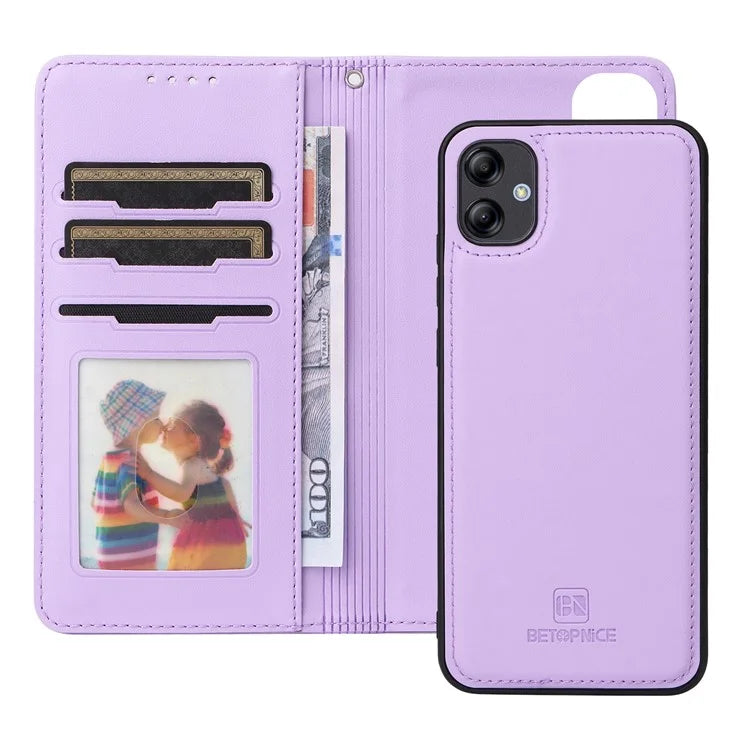 BETOPNICE 005 For Samsung Galaxy A04e 4G / F04 4G / M04 4G Case Detachable Leather Phone Cover