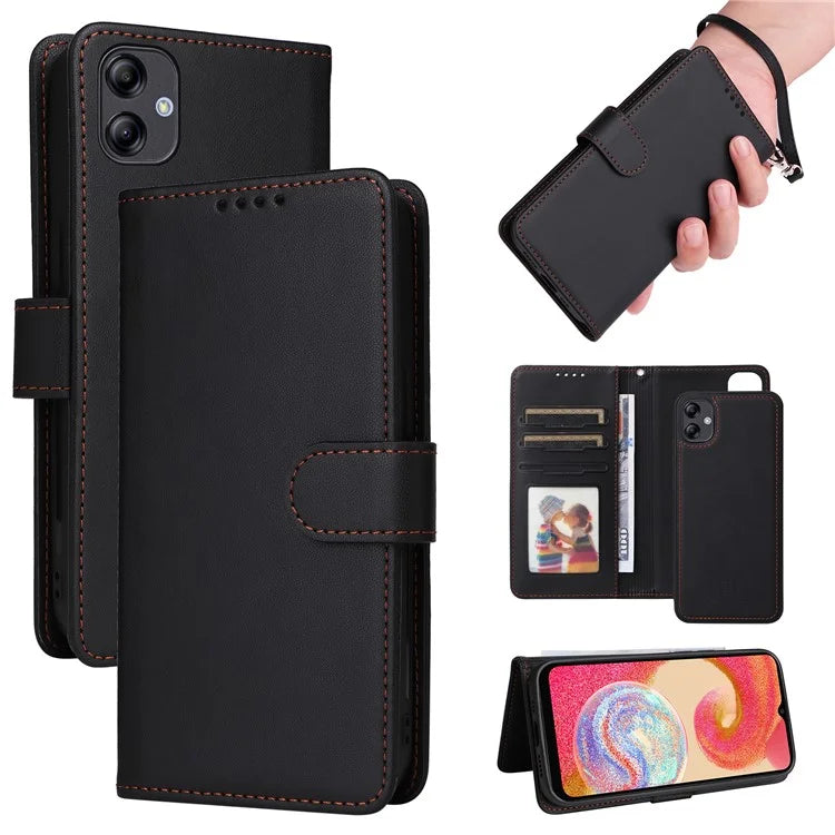 BETOPNICE 005 For Samsung Galaxy A04e 4G / F04 4G / M04 4G Case Detachable Leather Phone Cover
