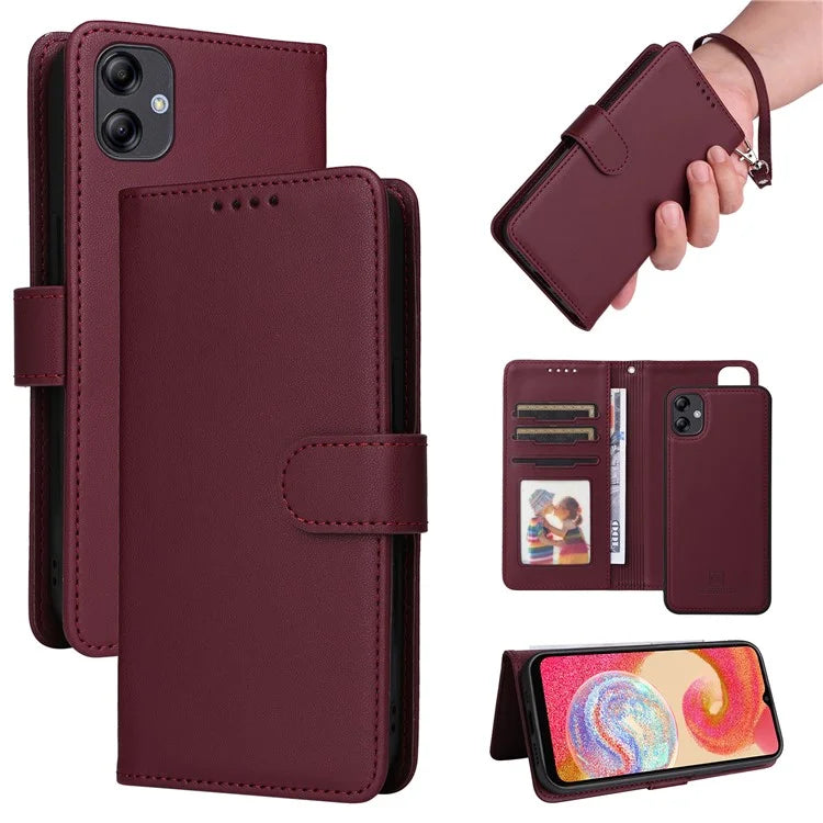 BETOPNICE 005 For Samsung Galaxy A04e 4G / F04 4G / M04 4G Case Detachable Leather Phone Cover