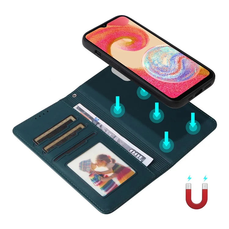 BETOPNICE 005 For Samsung Galaxy A04e 4G / F04 4G / M04 4G Case Detachable Leather Phone Cover