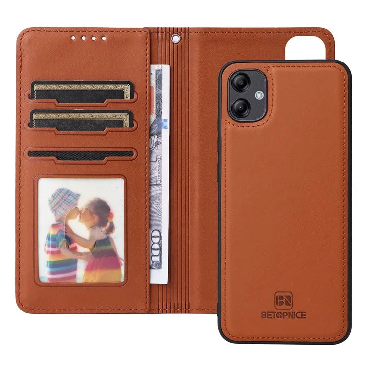 BETOPNICE 005 For Samsung Galaxy A04e 4G / F04 4G / M04 4G Case Detachable Leather Phone Cover
