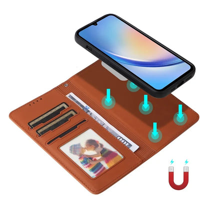 BETOPNICE 005 For Samsung Galaxy A34 5G Case Stand Wallet Detachable Phone Leather Cover