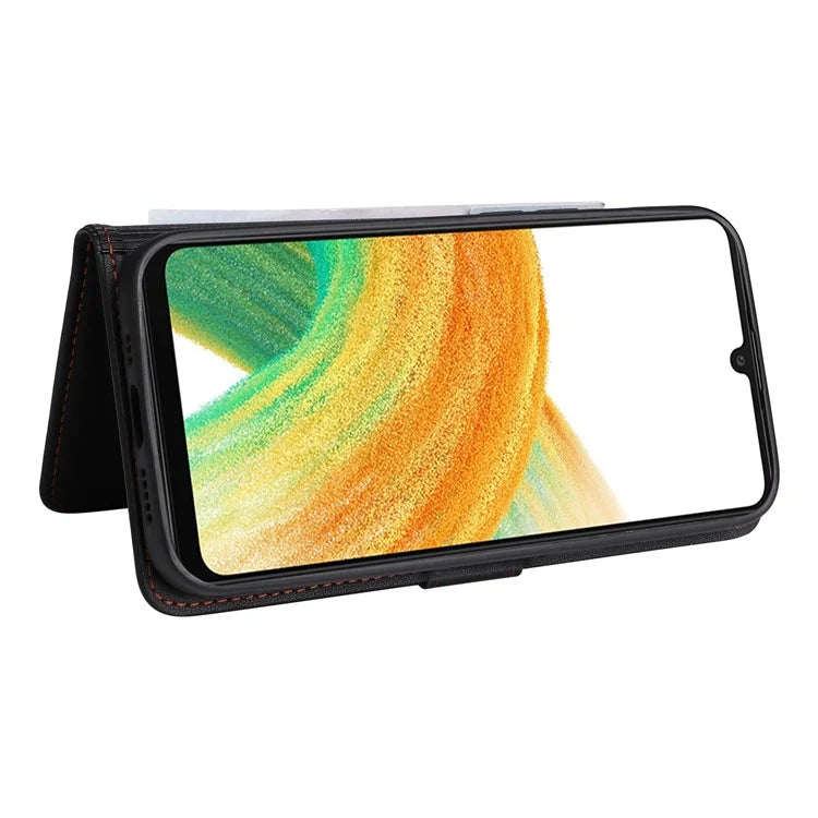 BETOPNICE 005 For Samsung Galaxy A33 5G Case Anti-drop Detachable Phone Leather Cover