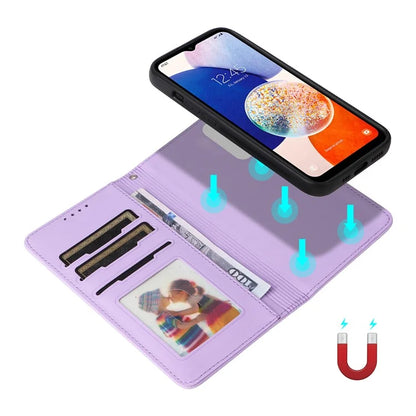 BETOPNICE 005 For Samsung Galaxy A14 4G / 5G Case Anti-fall Detachable Phone Leather Cover