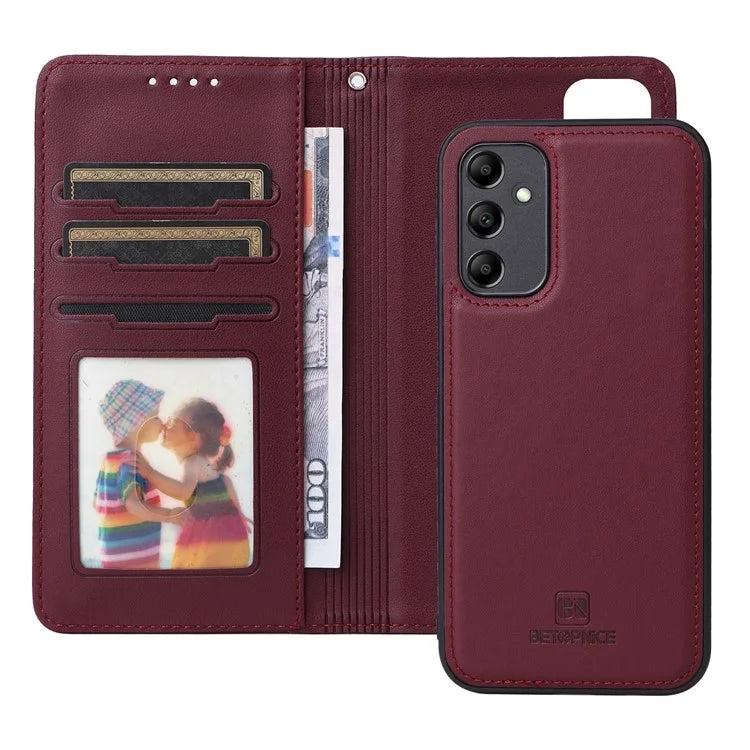BETOPNICE 005 For Samsung Galaxy A14 4G / 5G Case Anti-fall Detachable Phone Leather Cover