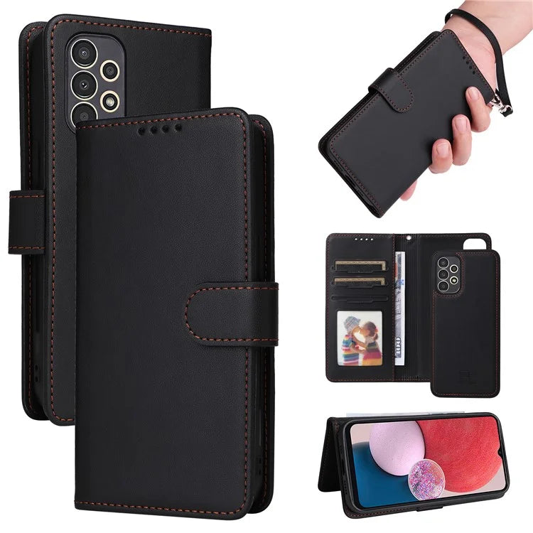 BETOPNICE 005 For Samsung Galaxy A13 4G Case Detachable 2-in-1 Phone Leather Cover with Stand