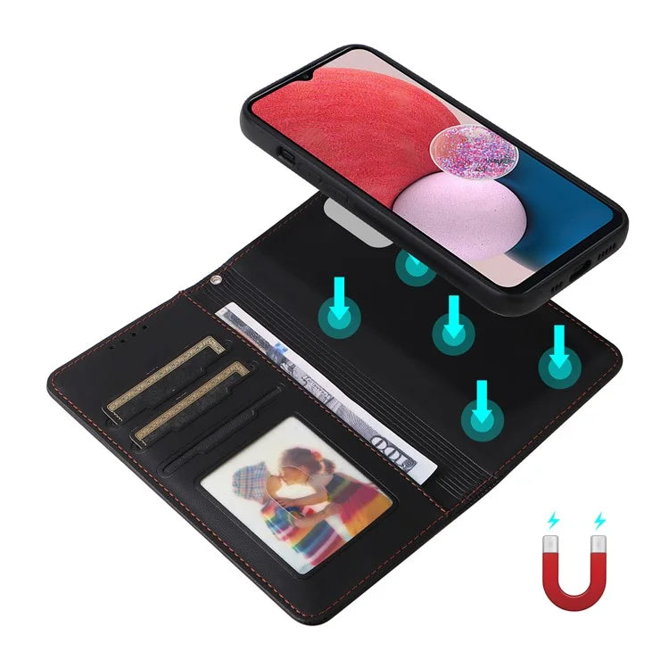BETOPNICE 005 For Samsung Galaxy A13 4G Case Detachable 2-in-1 Phone Leather Cover with Stand