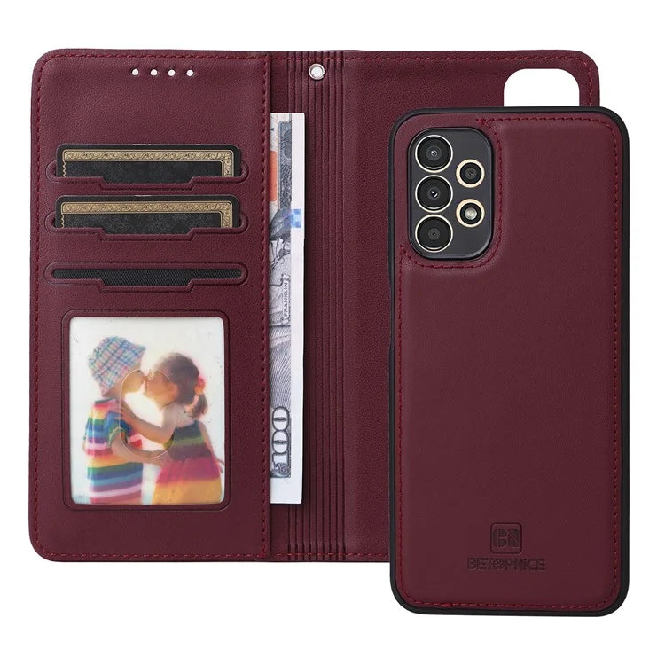 BETOPNICE 005 For Samsung Galaxy A13 4G Case Detachable 2-in-1 Phone Leather Cover with Stand