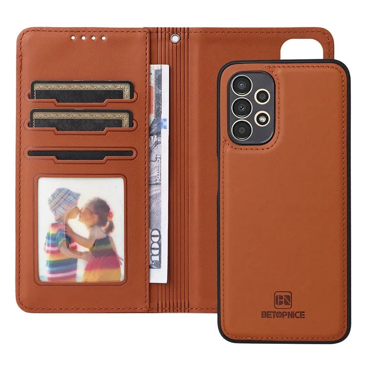 BETOPNICE 005 For Samsung Galaxy A13 4G Case Detachable 2-in-1 Phone Leather Cover with Stand