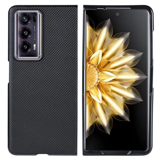 VILI TC Series for Honor Magic V2 5G Case Textured PU Leather + TPU Phone Cover Drop-proof Back Shell