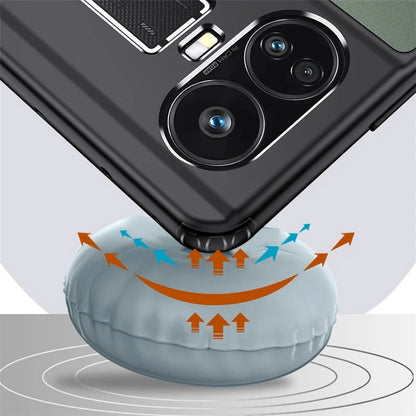 For Realme GT5 5G Case Anti-drop Protection PC+TPU Phone Cover