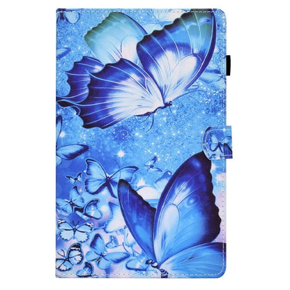 For Samsung Galaxy Tab A9+ PU Leather Case Pattern Printing Smart Tablet Cover with Pencil Holder