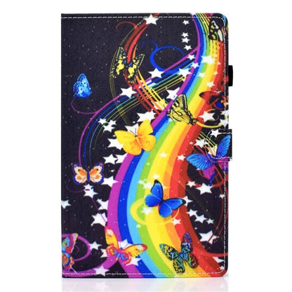 For Samsung Galaxy Tab A9+ PU Leather Case Pattern Printing Smart Tablet Cover with Pencil Holder