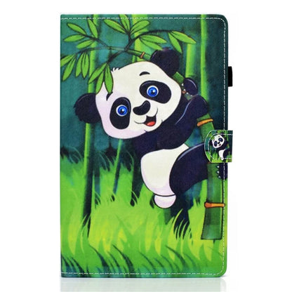 For Samsung Galaxy Tab A9+ PU Leather Case Pattern Printing Smart Tablet Cover with Pencil Holder