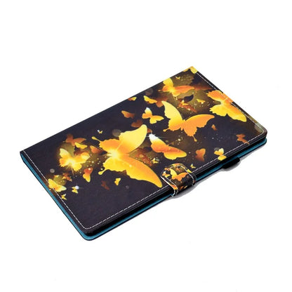 For Samsung Galaxy Tab A9+ PU Leather Case Pattern Printing Smart Tablet Cover with Pencil Holder