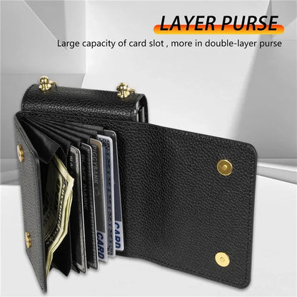 For Samsung Galaxy Z Flip5 5G Case Card Bag Design Leather+PC Cover with Shoulder Strap