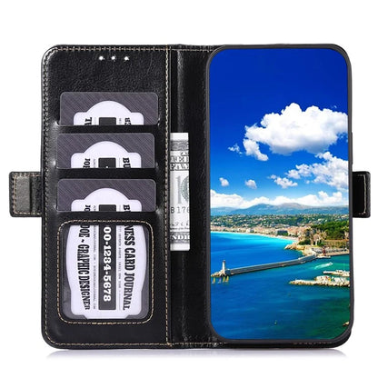 ABEEL For Samsung Galaxy A15 4G Case Crazy Horse Texture Wallet Leather Phone Shell
