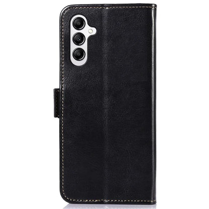 ABEEL For Samsung Galaxy A15 4G Case Crazy Horse Texture Wallet Leather Phone Shell