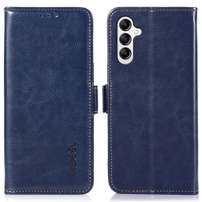 ABEEL For Samsung Galaxy A15 4G Case Crazy Horse Texture Wallet Leather Phone Shell
