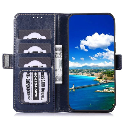 ABEEL For Samsung Galaxy A15 4G Case Crazy Horse Texture Wallet Leather Phone Shell