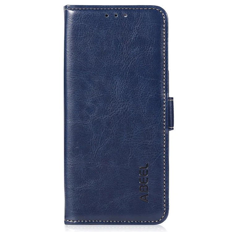 ABEEL For Samsung Galaxy A15 4G Case Crazy Horse Texture Wallet Leather Phone Shell