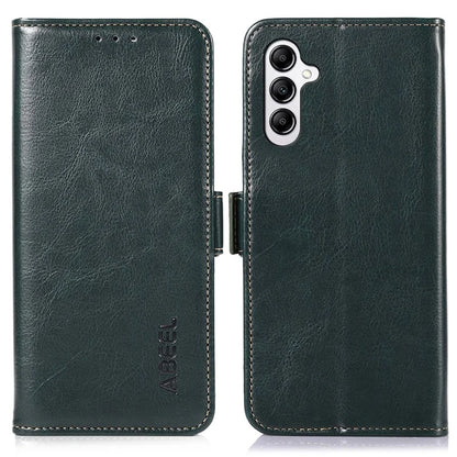 ABEEL For Samsung Galaxy A15 4G Case Crazy Horse Texture Wallet Leather Phone Shell