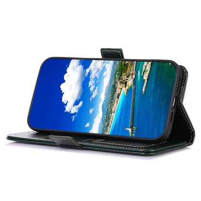 ABEEL For Samsung Galaxy A15 4G Case Crazy Horse Texture Wallet Leather Phone Shell