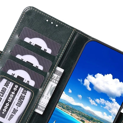 ABEEL For Samsung Galaxy A15 4G Case Crazy Horse Texture Wallet Leather Phone Shell