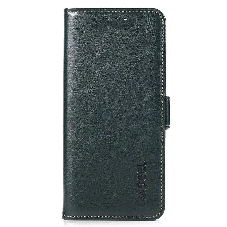 ABEEL For Samsung Galaxy A15 4G Case Crazy Horse Texture Wallet Leather Phone Shell