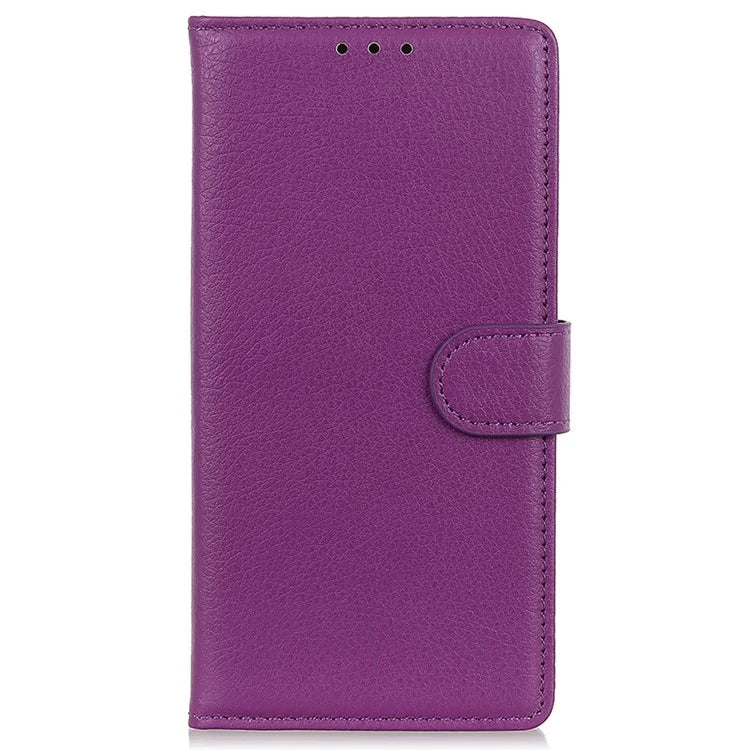 For Samsung Galaxy A15 4G Case Litchi Texture Leather Phone Cover with Wallet Stand