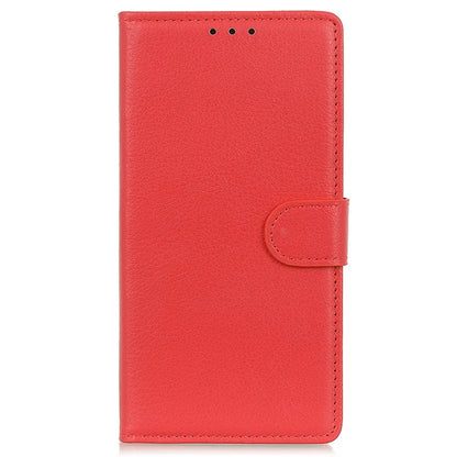 For Samsung Galaxy A15 4G Case Litchi Texture Leather Phone Cover with Wallet Stand