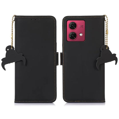For Motorola Moto G84 5G Case RFID Blocking Phone Cover with Wallet Stand
