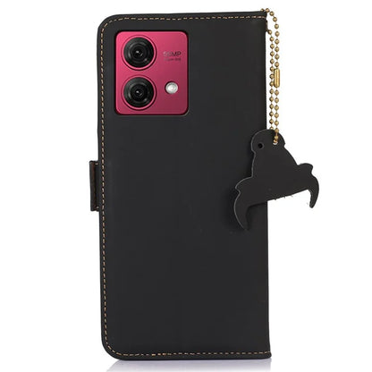 For Motorola Moto G84 5G Case RFID Blocking Phone Cover with Wallet Stand