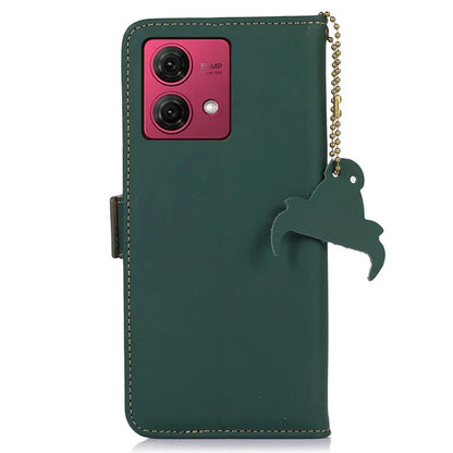 For Motorola Moto G84 5G Case RFID Blocking Phone Cover with Wallet Stand